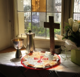 re-constructed plate from Easter Vigil